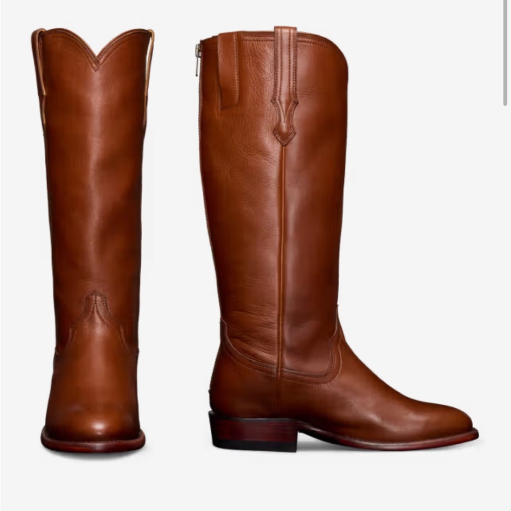 Tecovas The Hailey Brown Bovine Boots